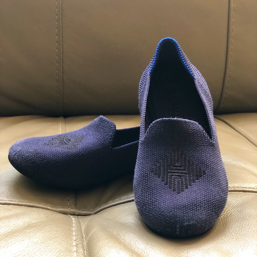 🔹Blue Rothy's loafers - size 13 🔹